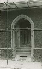 Northumberland Road Flint Cottage demolition doorway | Margate History